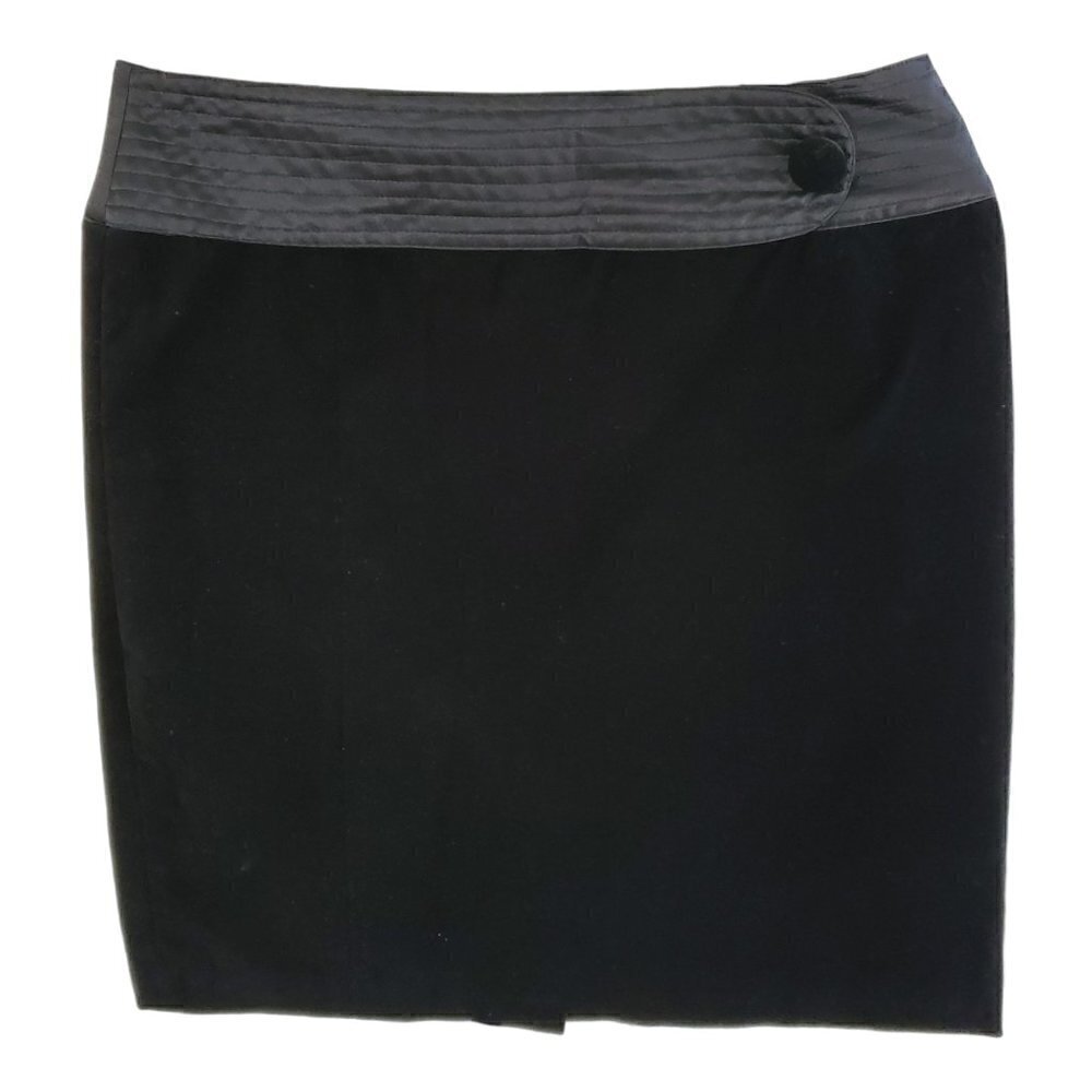 Behnaz Sarafpour for Target Juniors size 7 velvet mini skirt in black